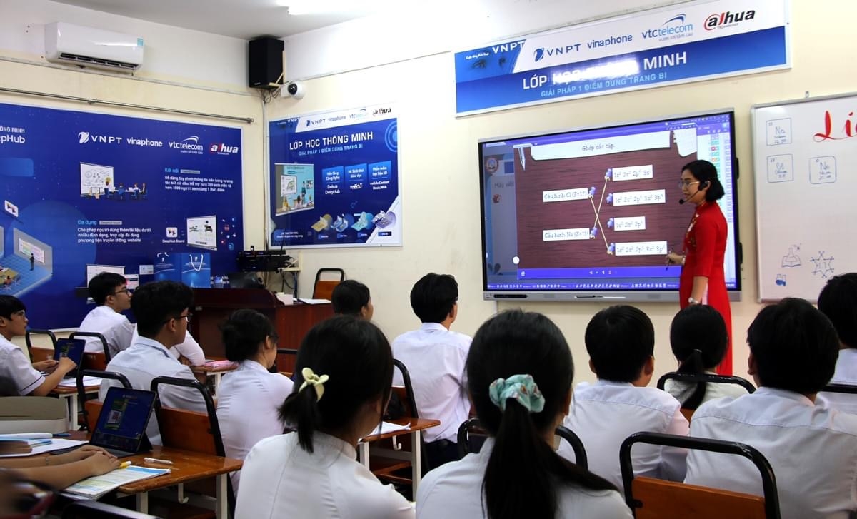 Khai trương giải pháp học thông minh do VNPT phối hợp ngành giáo dục đào tạo TP. Hồ Chí Minh